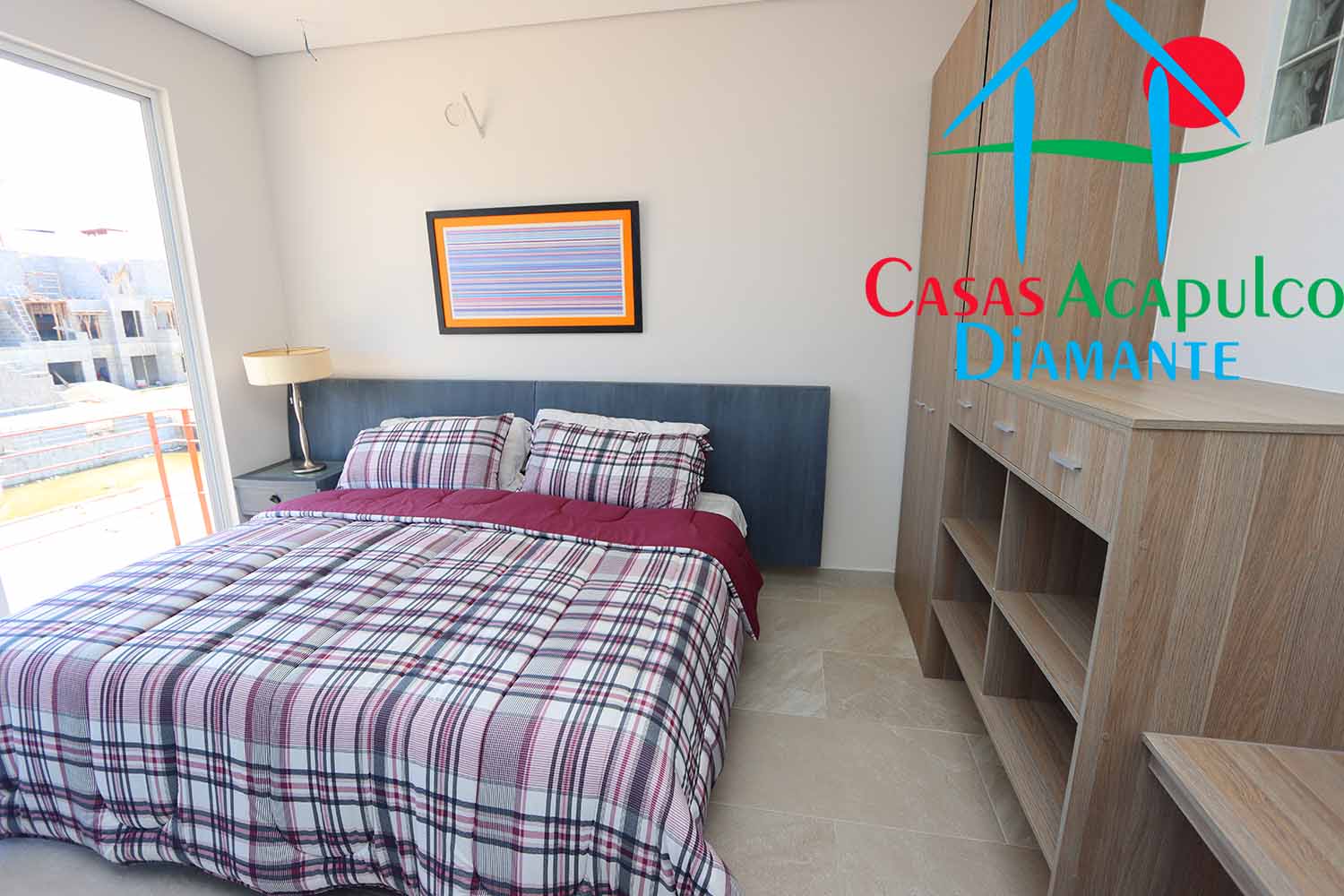 Residencial Caracol departamento muestra - Recámara principal 1